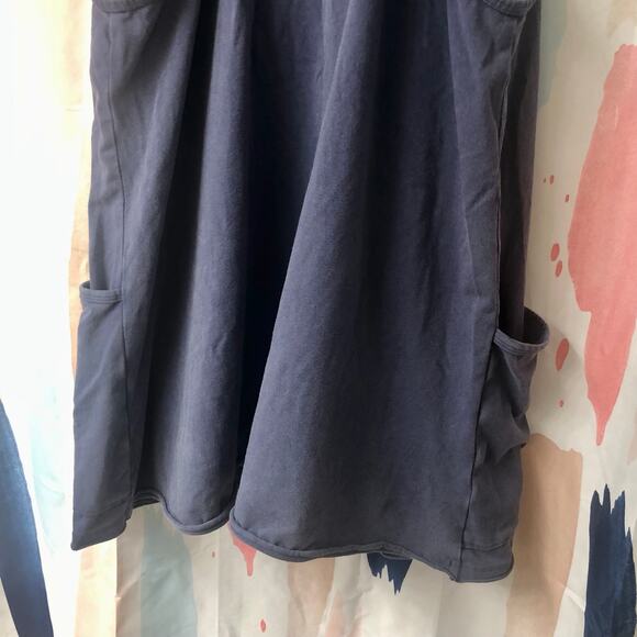 NWOT Free People Movement Blue Indigo Hot Shot Mini Dress Romper Size Small - Picture 11 of 15